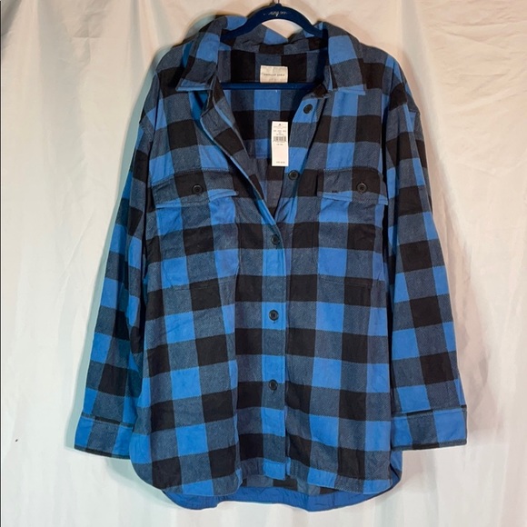 American Eagle Outfitters Tops - 🆕AE Plaid Flannel Shirt